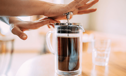 フレンチプレスでコーヒーをいれてみよう